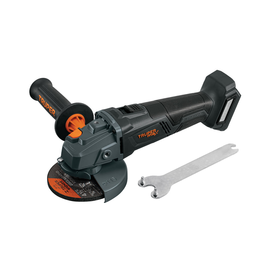 Esmeriladora 4-1/2', 20V, s/accesorios, MAX, 103233
