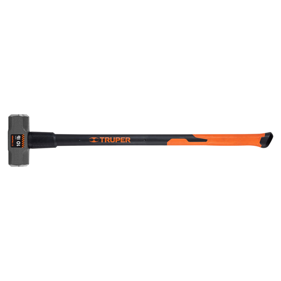 Marro octagonal 10 lb, mango fibra de vidrio 36', Truper, 16540