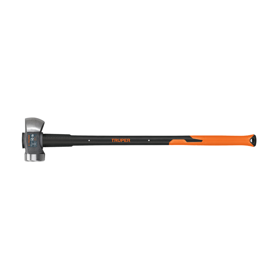 Marro demoledor 10 lb, mango fibra de vidrio 36', Truper, 11135