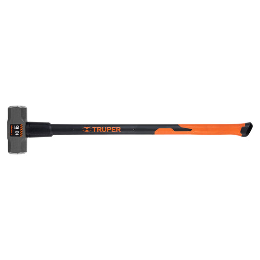 Marro octagonal 10 lb, mango fibra de vidrio 36', Truper, 16540