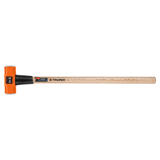Marro octagonal 10 lb, mango de madera 36', Truper, 16512