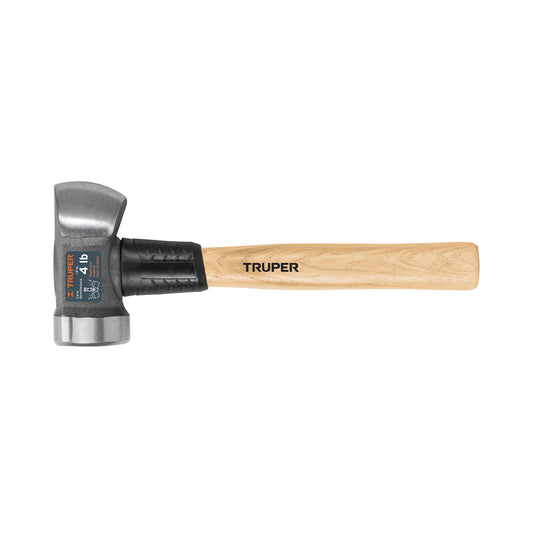Marro demoledor 4 lb, mango 12', Truper Caja con 4, 11256