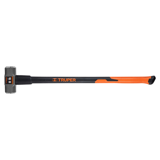 Marro octagonal 8 lb, mango fibra de vidrio 36', Truper, 16538