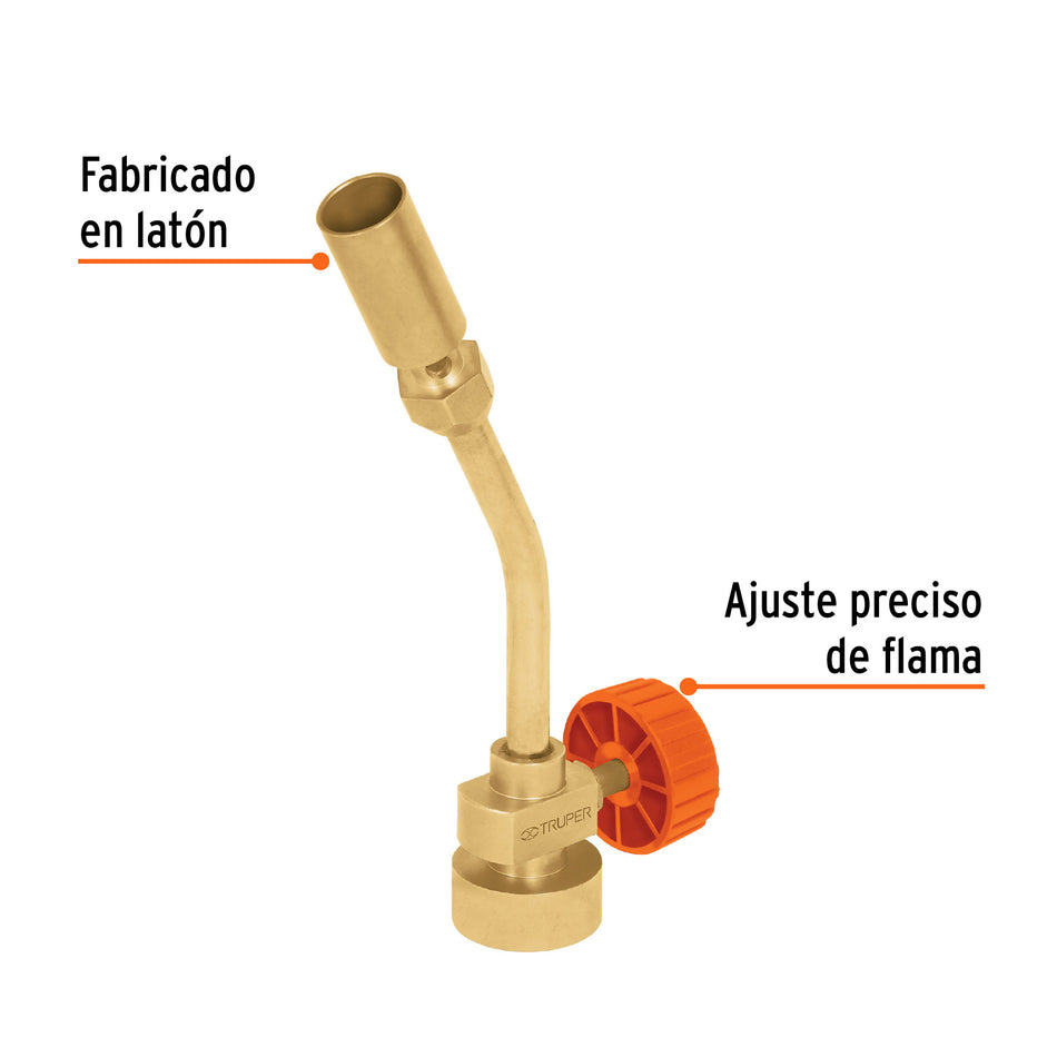Mechero para cilindro de gas propano, TRUPER Caja con 6, 18257
