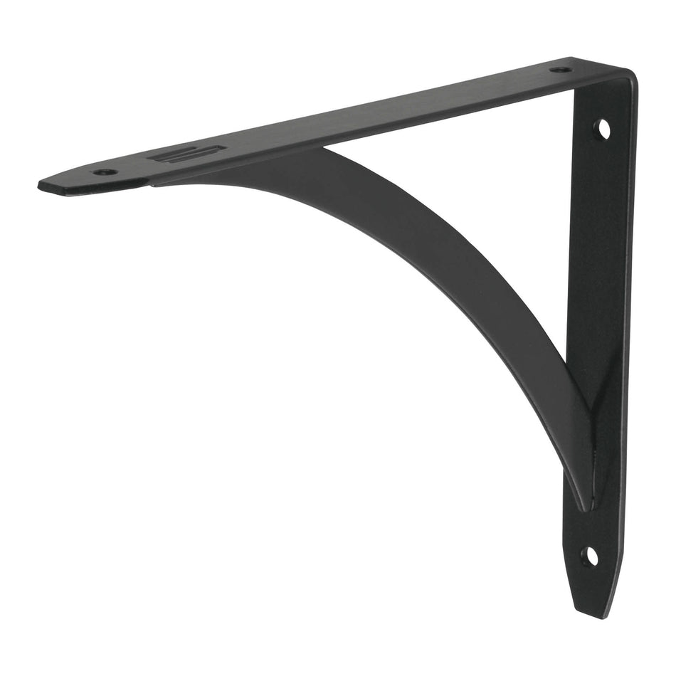 Ménsula reforzada negra 5 x 7' diseño barra, Fiero Caja con 10, 47698