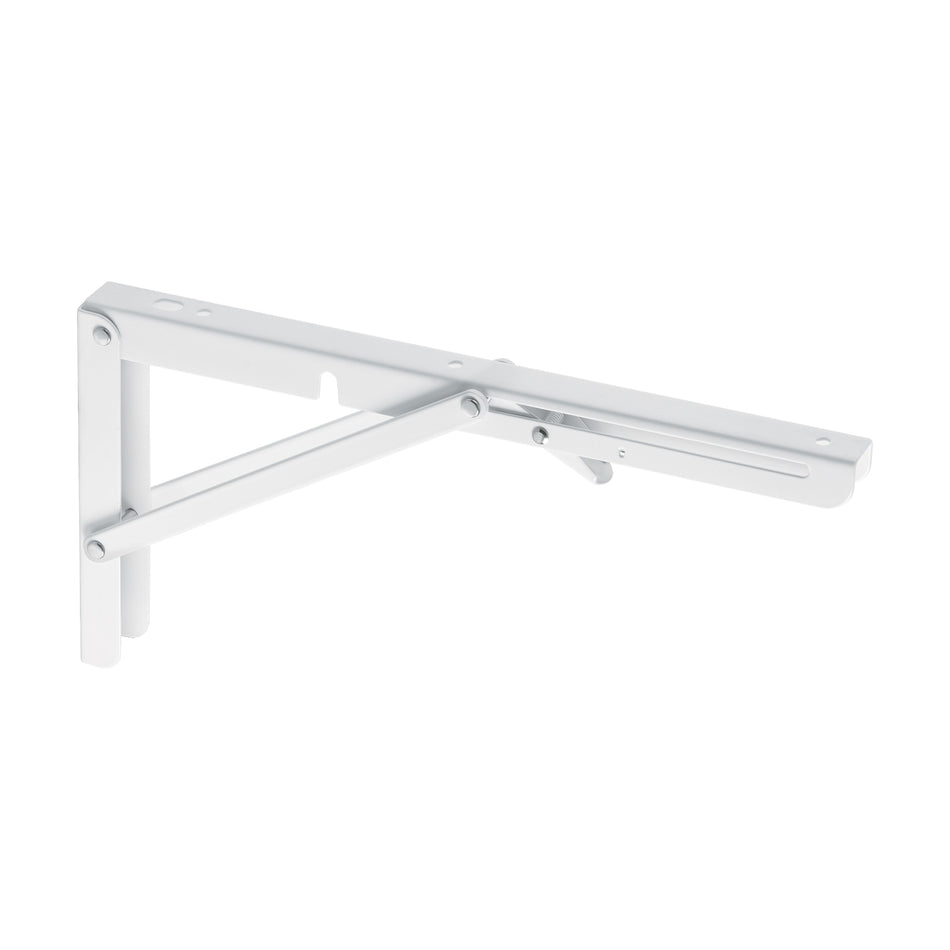 Ménsula plegable de acero blanca 6' x 12', FIERO Caja con 8, 49871