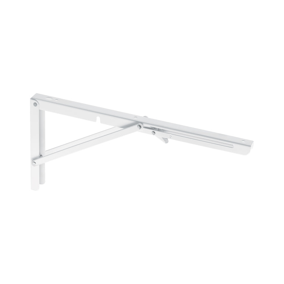 Ménsula plegable de acero blanca 8' x 16', FIERO Caja con 8, 49870