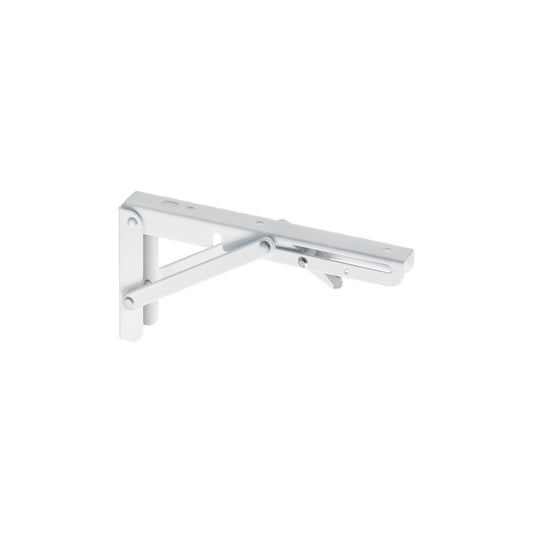 Ménsula plegable de acero blanca 4' x 8', FIERO Caja con 8, 49872