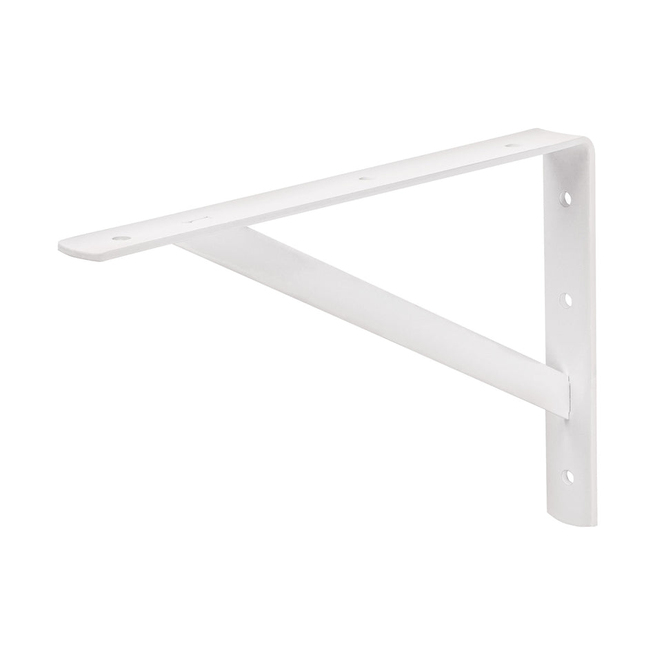 Ménsula de acero reforzada blanca 8 x 12', Fiero Caja con 10, 44670