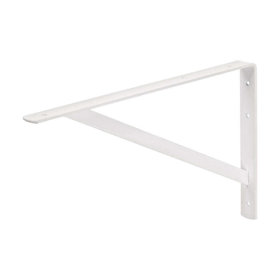 Ménsula de acero reforzada blanca 10 x 16', Fiero Caja con 10, 44671