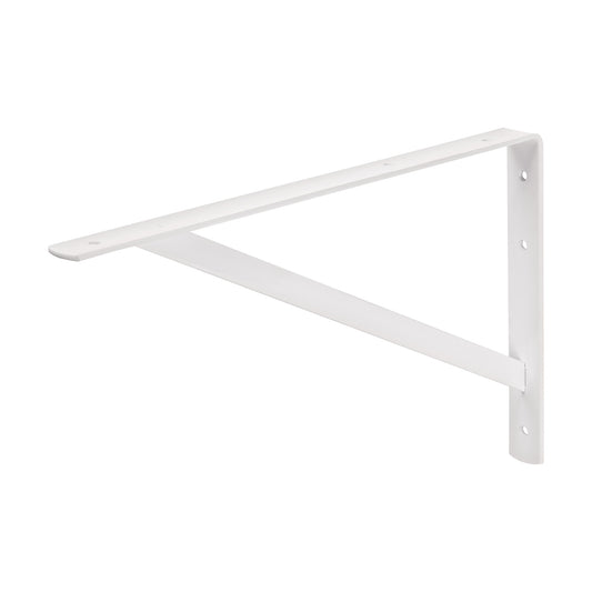 Ménsula de acero reforzada blanca 10 x 16', Fiero Caja con 10, 44671