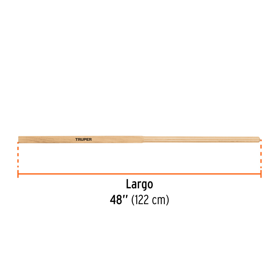 Mango cuadrado 33 mm repuesto p/cavadores CA-34/36/38, 48' Caja con 6, 102751