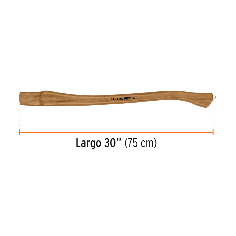 Mango hickory 30' para hacha Michigan, Truper Caja con 6, 19689
