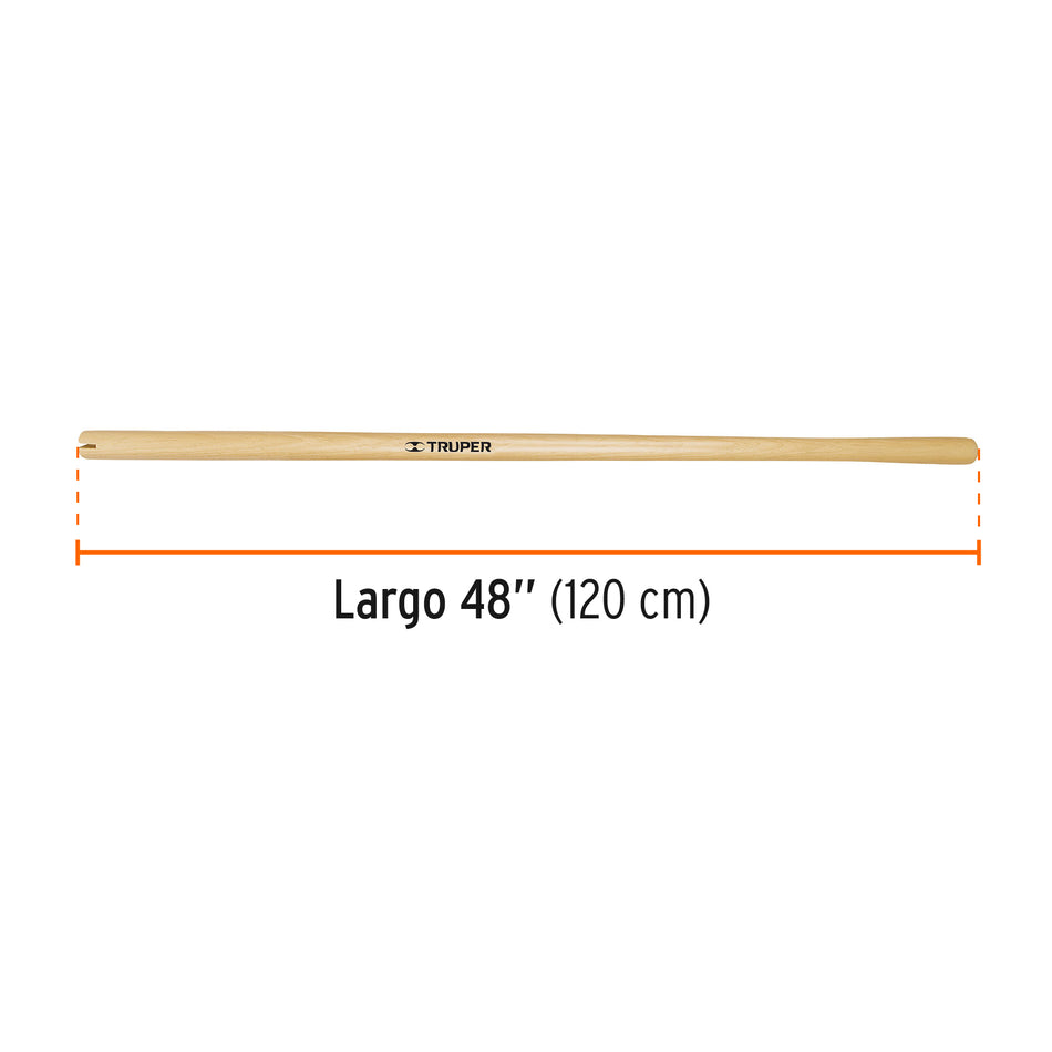 Mango de 48' para pisones, Truper Caja con 6, 19891