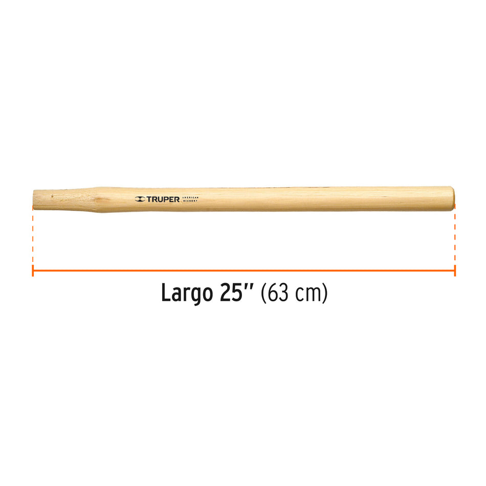 Mango para marros de 6 y 8 lb, corto 25', Truper Caja con 6, 15954