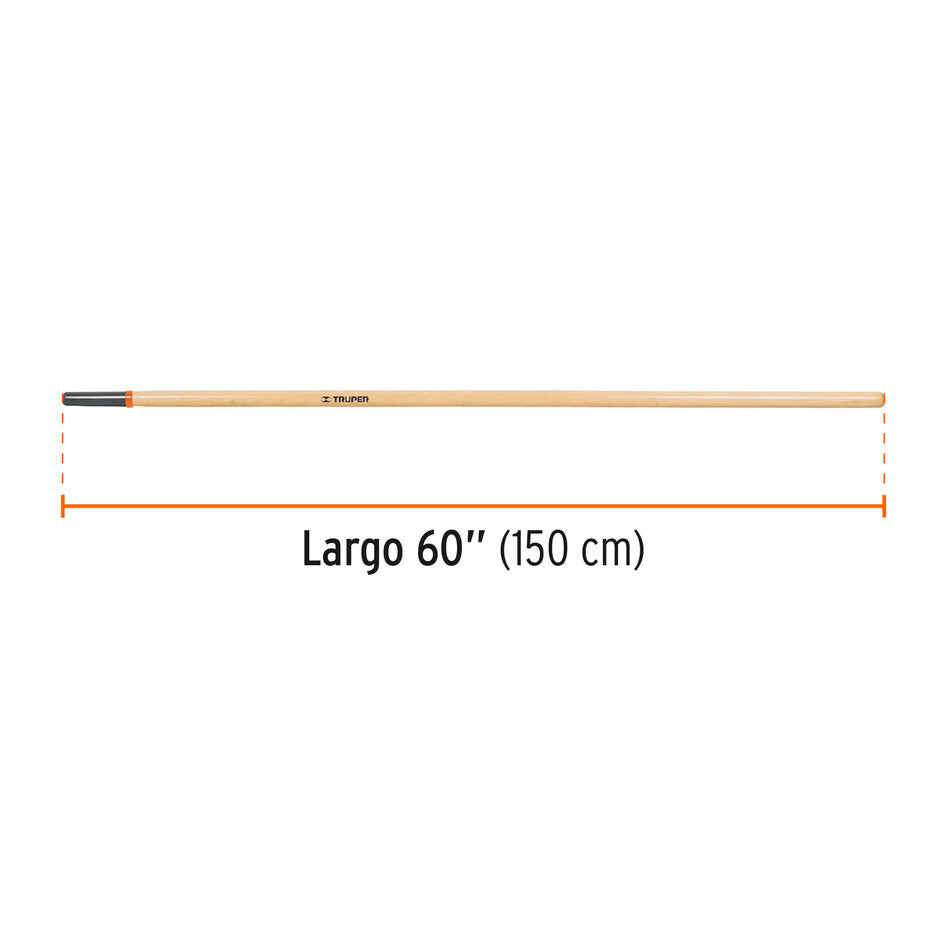 Mango para rastrillos R-16M y R-14M, 60', Truper Caja con 6, 15922