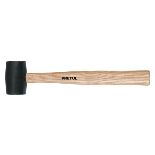 Mazo de hule, 8 oz, Pretul Caja con 4, 20565