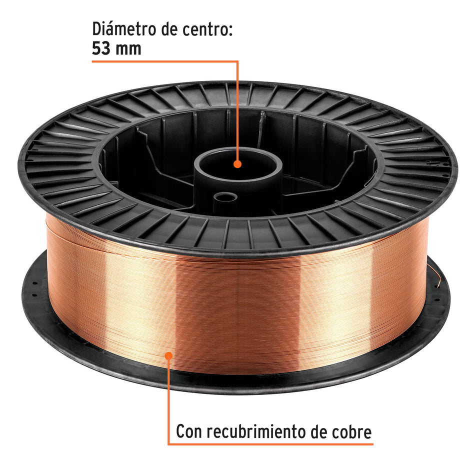 kg de microalambre sólido para procesos con gas Caja con 15, 13753