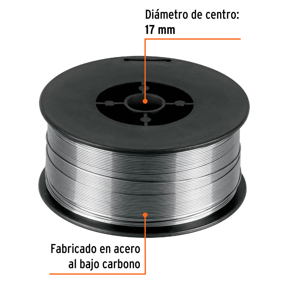 Caja c/1 kg de microalambre núcleo fundente, procesos s/gas Caja con 5, 13750