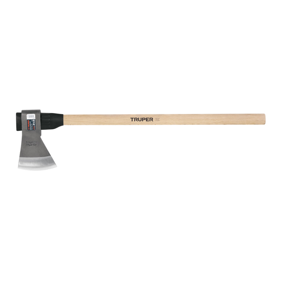 Hacha media labor 4-1/2 lb, mango de madera 36', TRUPER Caja con 2, 102985