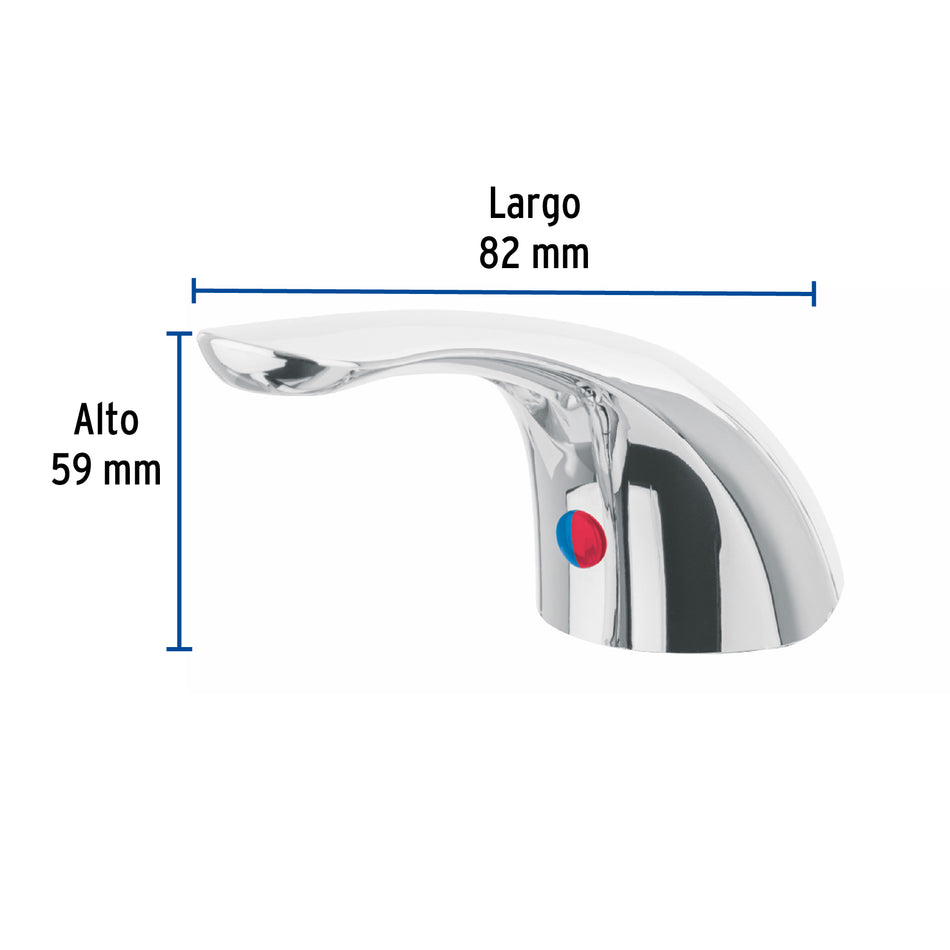 Maneral de palanca p/monomando lavabo MP-419, cromo, Basic Caja con 4, 46720