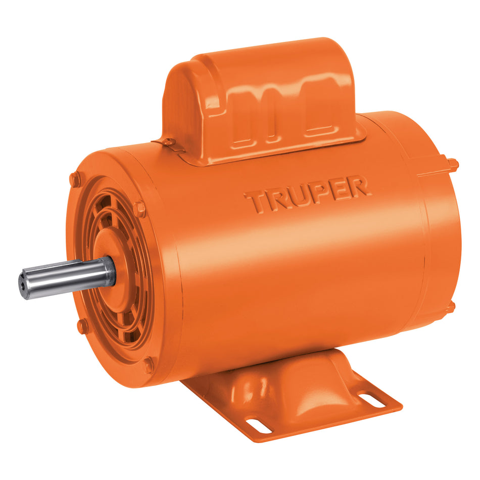 Motor eléctrico monofásico de 1/2 HP, alta velocidad, Truper, 102309