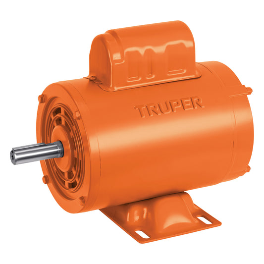 Motor eléctrico monofásico de 1/2 HP, alta velocidad, Truper, 102309