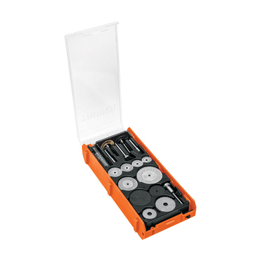 Kit de accesorios para herramienta rotativa, 51 pzs, TRUPER, 103817