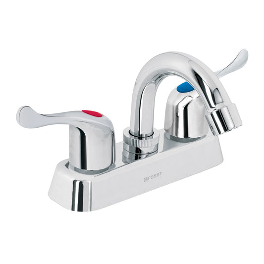 Mezcladora plástica 4' cuello curvo para lavabo, palanca Caja con 2, 45512