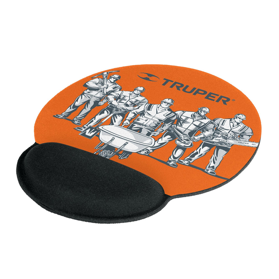 Mouse pad ergonómico de gel, Truper Caja con 2, 67017