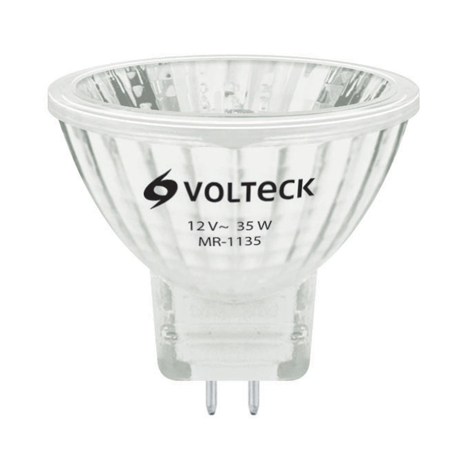 Lámpara de halógeno 35 W tipo MR11 en caja, Volteck Caja con 6, 47252