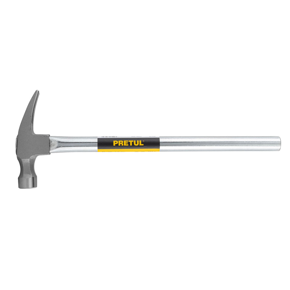Martillo uña recta 20 oz, mango tubular, Pretul Caja con 4, 20597