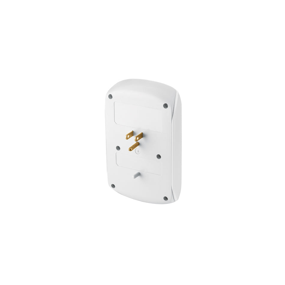 Multicontacto de pared, 800 Joules, 6 contactos y 2 USB A+C Caja con 4, 45747