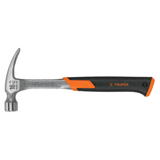 Martillo forjado 16 oz uña recta, mango con neopreno, Expert Caja con 4, 17857