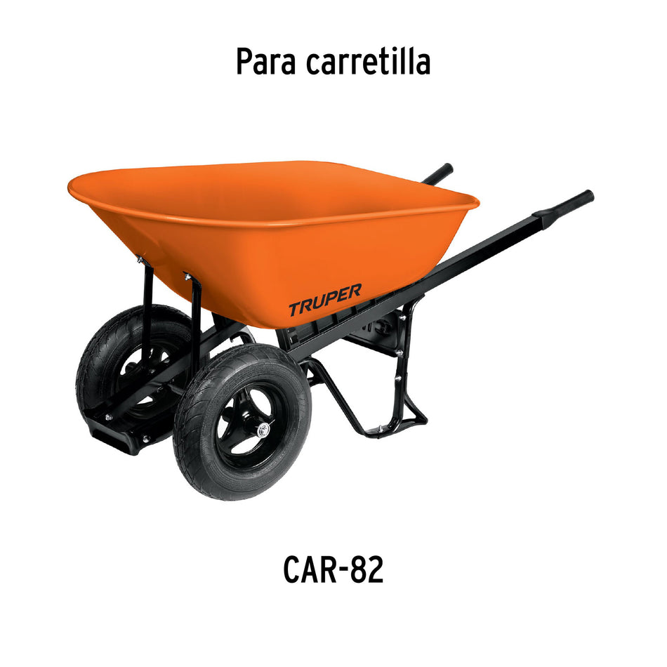 Defensa para bastidores de acero para carretilla CAR-82 Caja con 6, 100181