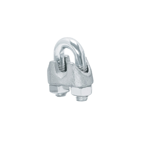 Blíster c/2 nudos (perros) de hierro p/cable de 1/4', Fiero Caja con 12, 44084