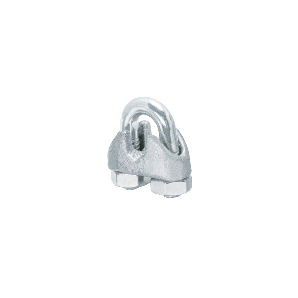 Blíster c/2 nudos (perros) de hierro p/cable de 3/16', Fiero Caja con 12, 44083
