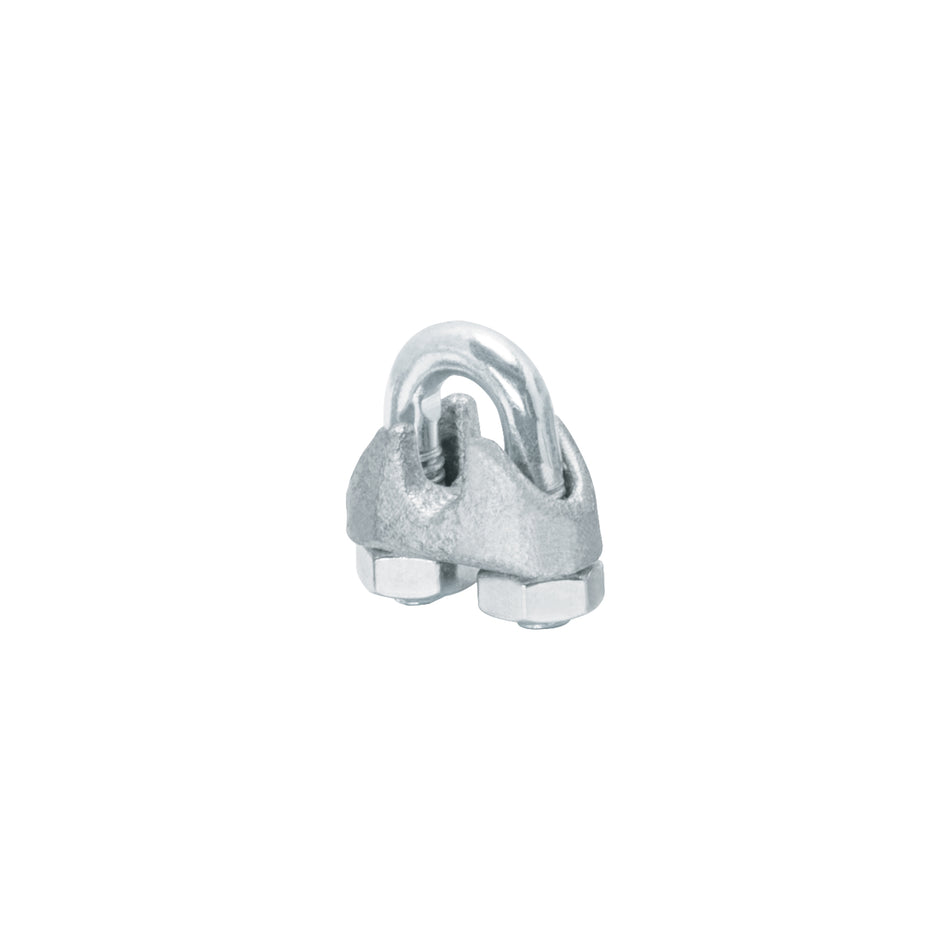 Bolsa c/50 nudos (perros) de hierro p/cable de 3/16', Fiero, 40705