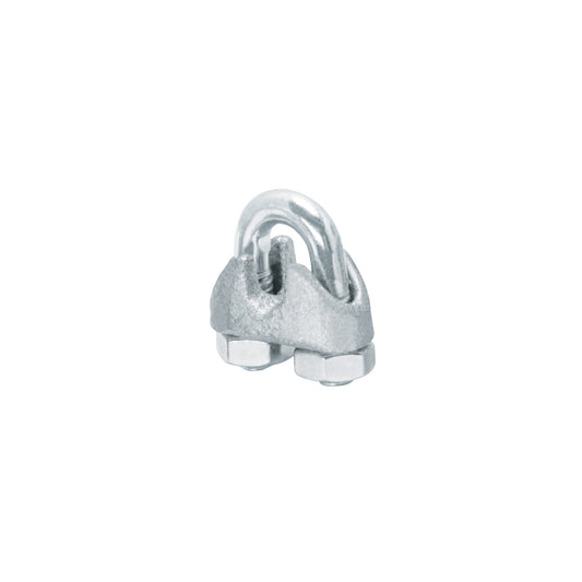 Blíster c/2 nudos (perros) de hierro p/cable de 3/16', Fiero Caja con 12, 44083
