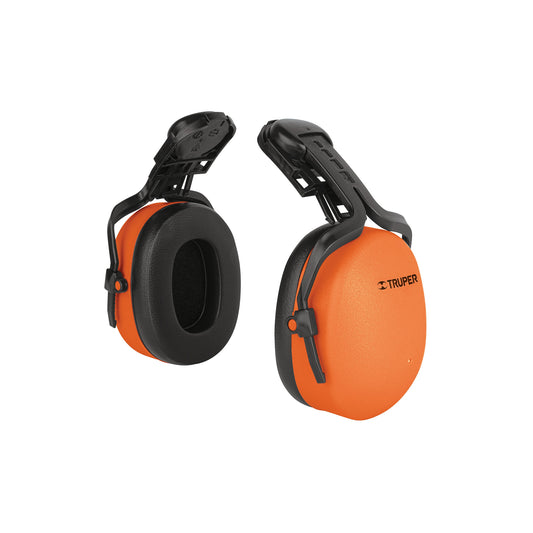 Orejera ajustable para casco, Truper Caja con 4, 12356