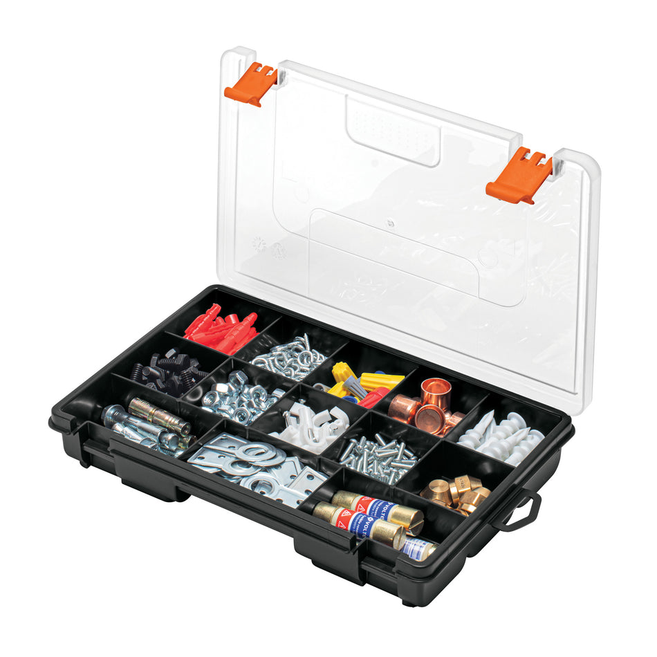 Organizador 10' con 13 compartimentos, Truper Caja con 6, 10036