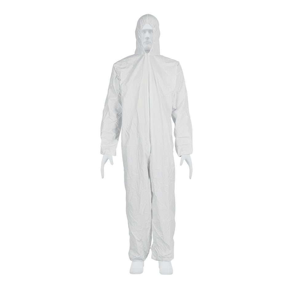 Overol desechable, talla CH, Pretul Caja con 5, 26071