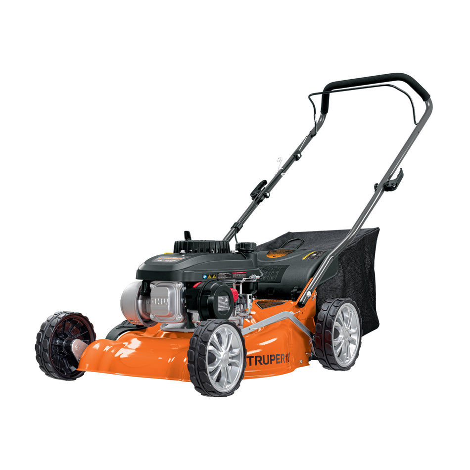 Podadora con motor a gasolina de 4 HP, 18' de corte, Truper, 19966