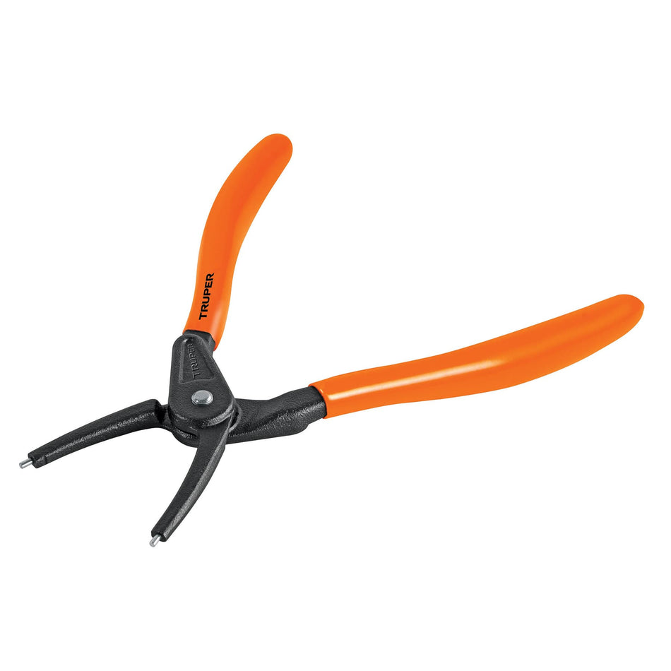 Pinza punta recta 7' para cerrar anillos, mango de PVC Caja con 6, 17361
