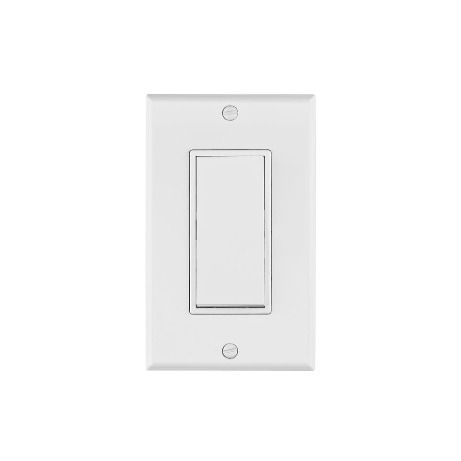 Placa armada con interruptor de tres vías, línea Classic Caja con 3, 40020