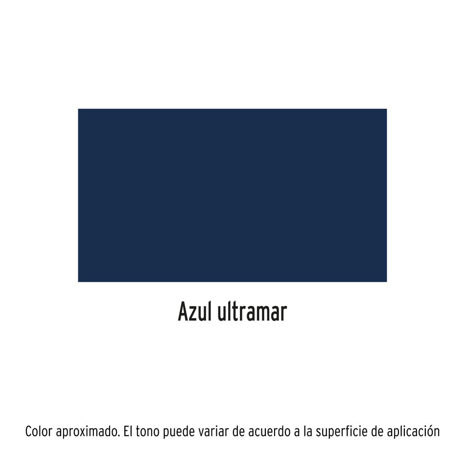 Pintura en aerosol, azul ultramar, bote esbelto, 400 ml Caja con 4, 19041
