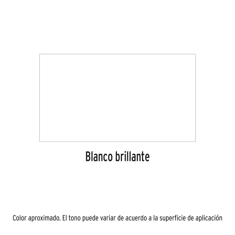 Pintura en aerosol, blanco brillante, bote esbelto, 400 ml Caja con 12, 19032