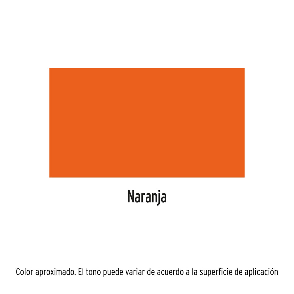 Pintura en aerosol, naranja, 400 ml, Pretul Caja con 4, 27181