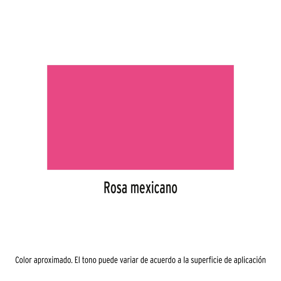 Pintura en aerosol, rosa mexicano, bote esbelto, 400 ml Caja con 4, 12734