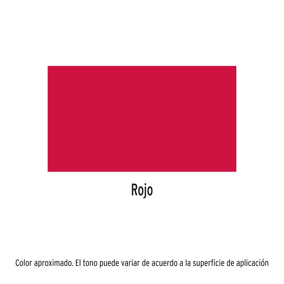 Pintura en aerosol, rojo, 400 ml, Pretul Caja con 4, 27173